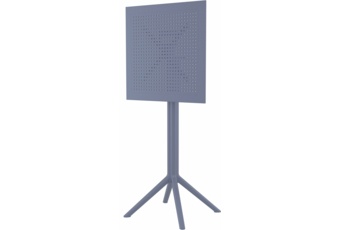 Stół Sky Folding Dark Grey - składany Stół barowy Siesta Sky Folding Dark Grey