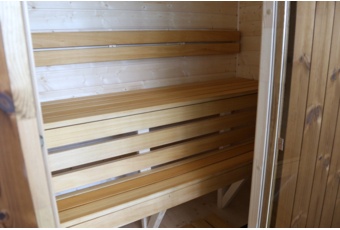 Sauna fińska zewnętrzna Nordum Baltic 120 x 180 cm