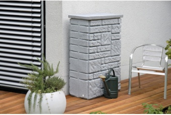 Zbiornik na deszczówkę MPI Maurano 300 l granitowy