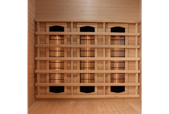 Sauna infrared Nordum Basic 2-osobowa naturalna