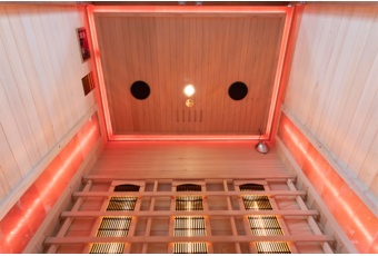Sauna infrared Nordum Solea X 3-osobowa naturalna