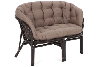 Meble ogrodowe rattanowe Bahama Brown / Cappuccino 3+1