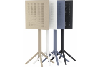 Stół Sky Folding Dark Grey - składany Stół barowy Siesta Sky Folding Dark Grey