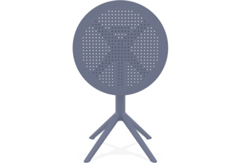 Stół Siesta Sky Folding Ø 60 cm Dark Grey