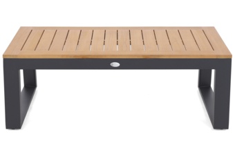 Meble ogrodowe aluminiowe Rimini Dark Grey / Beige Melange