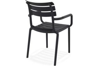 Krzesło Siesta Paris czarne z polipropylenu Krzesło Siesta Paris Black
