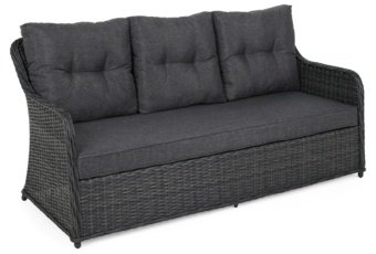 Meble ogrodowe technorattanowe Bergamo Grey / Grey Melange