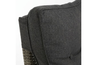 Meble ogrodowe technorattanowe Saloniki Light Grey / Grey