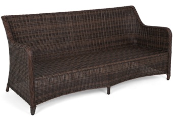 Meble ogrodowe technorattanowe California Brown Mat / Brown Melange