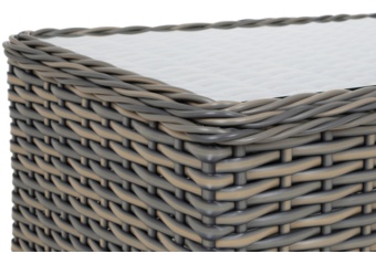 Meble ogrodowe technorattanowe Foggia Silk Grey / Grey Melange