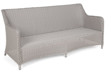 Meble ogrodowe technorattanowe California White / Grey