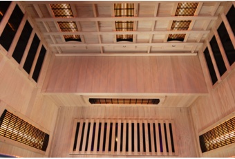 Sauna infrared Nordum Solea 3-osobowa szara