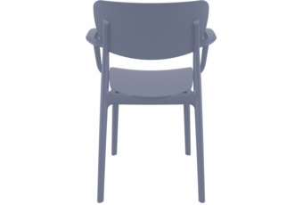 Krzesło Siesta Lisa Dark Grey