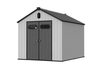 Domek narzędziowy Halmstad 239 x 302 cm Light Grey