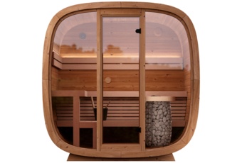 Sauna fińska zewnętrzna Leil® Saunas Dice Pocket 4-osobowa