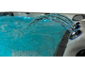 Wanna ogrodowa z hydromasażem Aquess Zenya 5002 7-osobowa