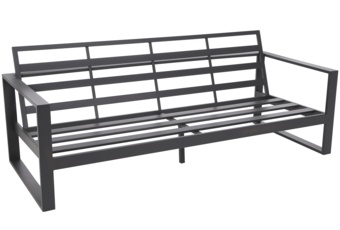 Meble ogrodowe aluminiowe Sorrento Grey / Grey Melange