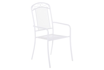 Krzesło ogrodowe metalowe Venezia White