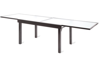 Meble ogrodowe aluminiowe Orlando Grey Ibiza Grey / Window Grey 10+1