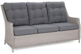 Meble ogrodowe technorattanowe Alicante White / Grey 