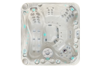 Wanna ogrodowa z hydromasażem Aquess Pleasure 5202 5-osobowa