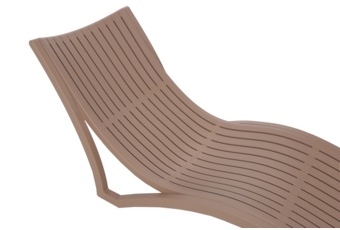 Leżak ogrodowy Portland Beige