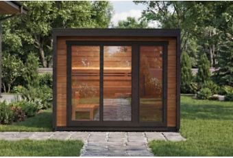 Sauna fińska zewnętrzna Leil® Saunas Patio M 5-osobowa