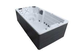Basen ogrodowy z przeciwprądem i hydromasażem Hanscraft Odin 450 x 228 cm