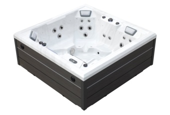 Wanna ogrodowa z hydromasażem Aquess Lunari 3101 3-osobowa