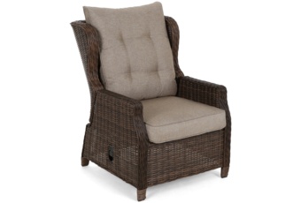 Meble ogrodowe technorattanowe Memfis Brown Mat / Brown Melange