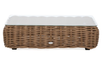 Meble ogrodowe technorattanowe Umbria Beige / Taupe Melange