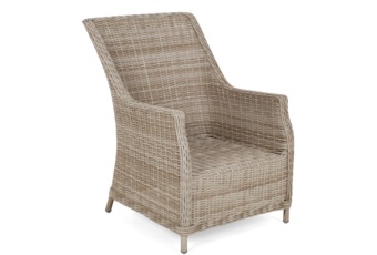 Narożny zestaw mebli ogrodowych prawy Alicante Beige / Beige Melange