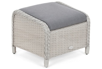 Meble ogrodowe technorattanowe Sofia White / Grey