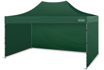 Namiot handlowy 450 x 300 cm zielony