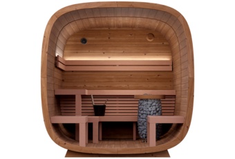 Sauna fińska zewnętrzna Leil® Saunas Dice Dual 4-osobowa