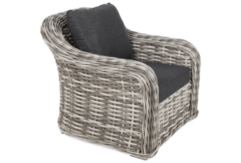 Meble ogrodowe technorattanowe Foggia Light Grey / Grey Melange