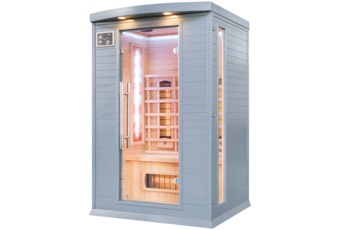 Sauna infrared Nordum Classic 2-osobowa szara