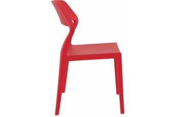Krzesło Siesta Snow czerwone eleganckie Krzesło Siesta Snow Red