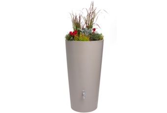 Zbiornik na deszczówkę MPI Rainbowl Flower 150 l szary