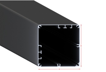 Pergola ogrodowa elektryczna Schatler Nova Lux Alu 8x4 m z oświetleniem LED