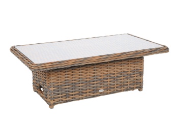 Narożny zestaw mebli ogrodowych Foggia Comfort Ginger Melange / Dark Grey