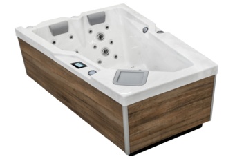 Wanna ogrodowa z hydromasażem Hanscraft Amethyst Oka1