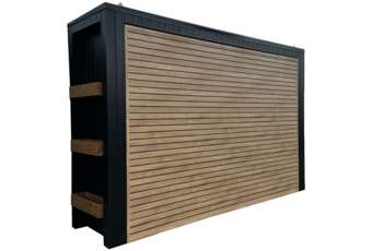 Kuchnia ogrodowa zamykana Island