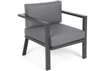 Narożne meble ogrodowe aluminiowe Miami Grey / Window Grey