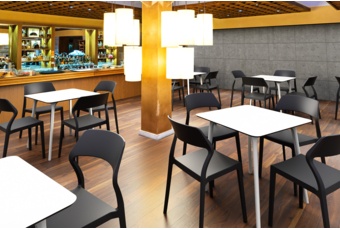 Krzesło Siesta Snow Taupe