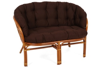 Meble ogrodowe rattanowe Bahama Orange / Brown 3+1