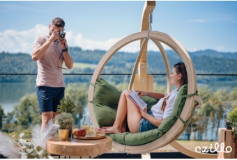 Fotel wiszący Timber Plus O-Zone Green