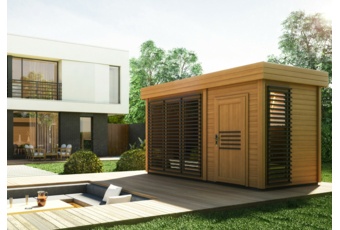 Sauna fińska zewnętrzna Azalia Sauna fińska zewnętrzna Megiw Azalia