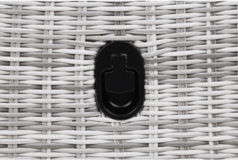 Fotel technorattanowy Bristol Relax Light Grey / Grey Melange