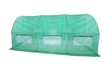 Folia na stelaż tunelu ogrodowego 300 x 450 cm zielona